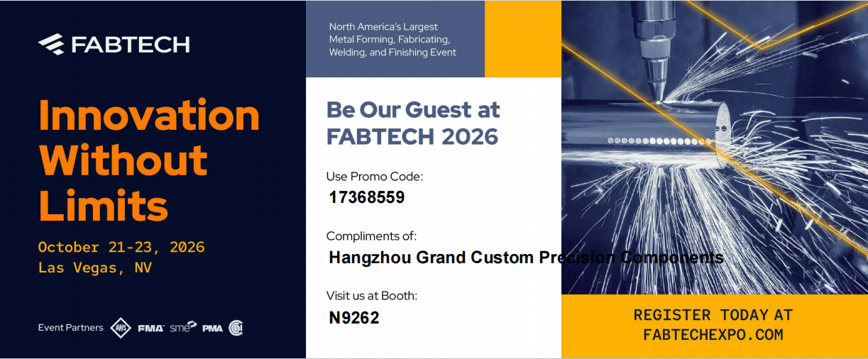 GRANDIND จะจัดแสดงที่ FABTECH 2026 ลาสเวกัส